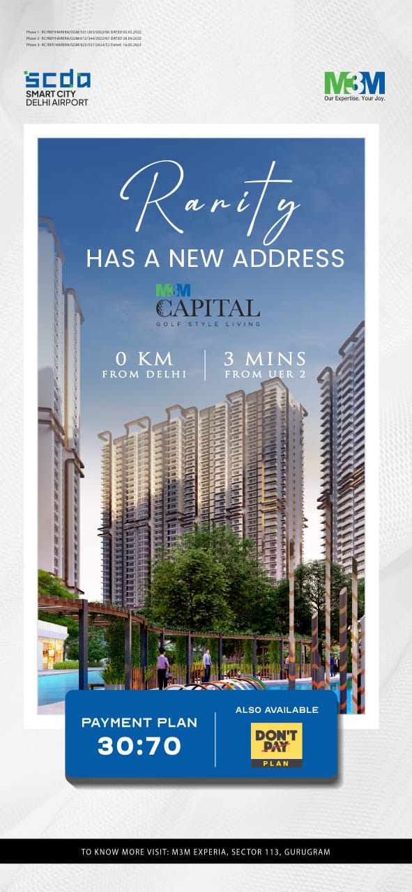 Experience Luxury Living at M3M CAPITAL, Sector 113, Gurugram Update