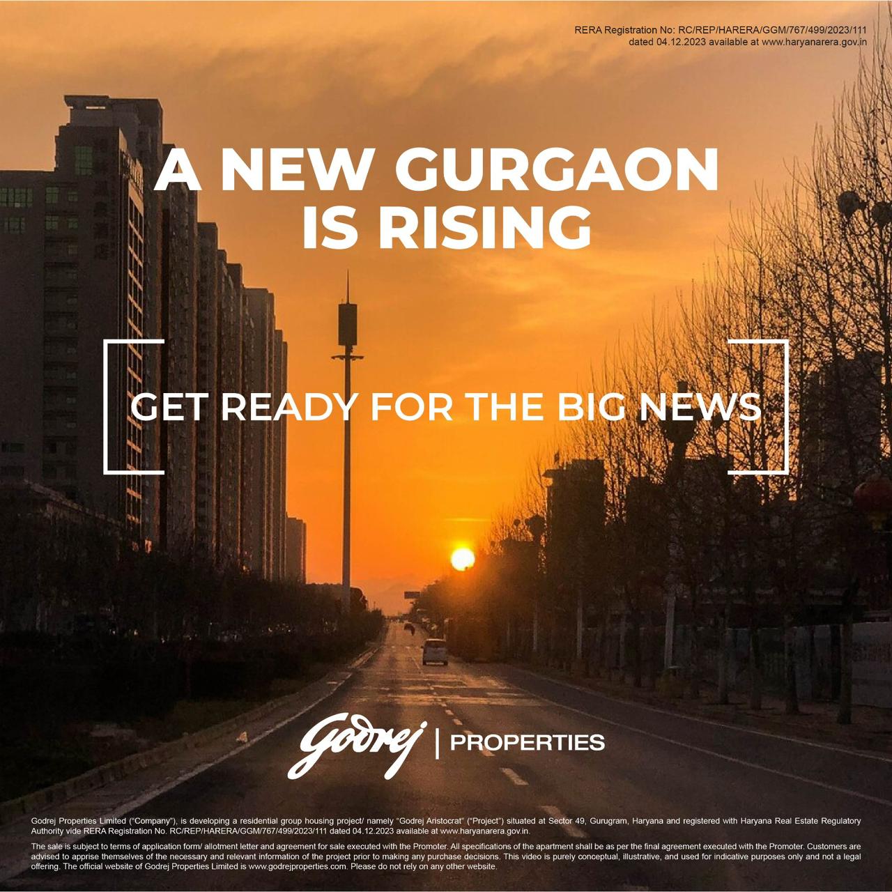 Godrej Properties Announces a New Dawn in Sector 40, Gurgaon: Anticipate the Unveiling Update