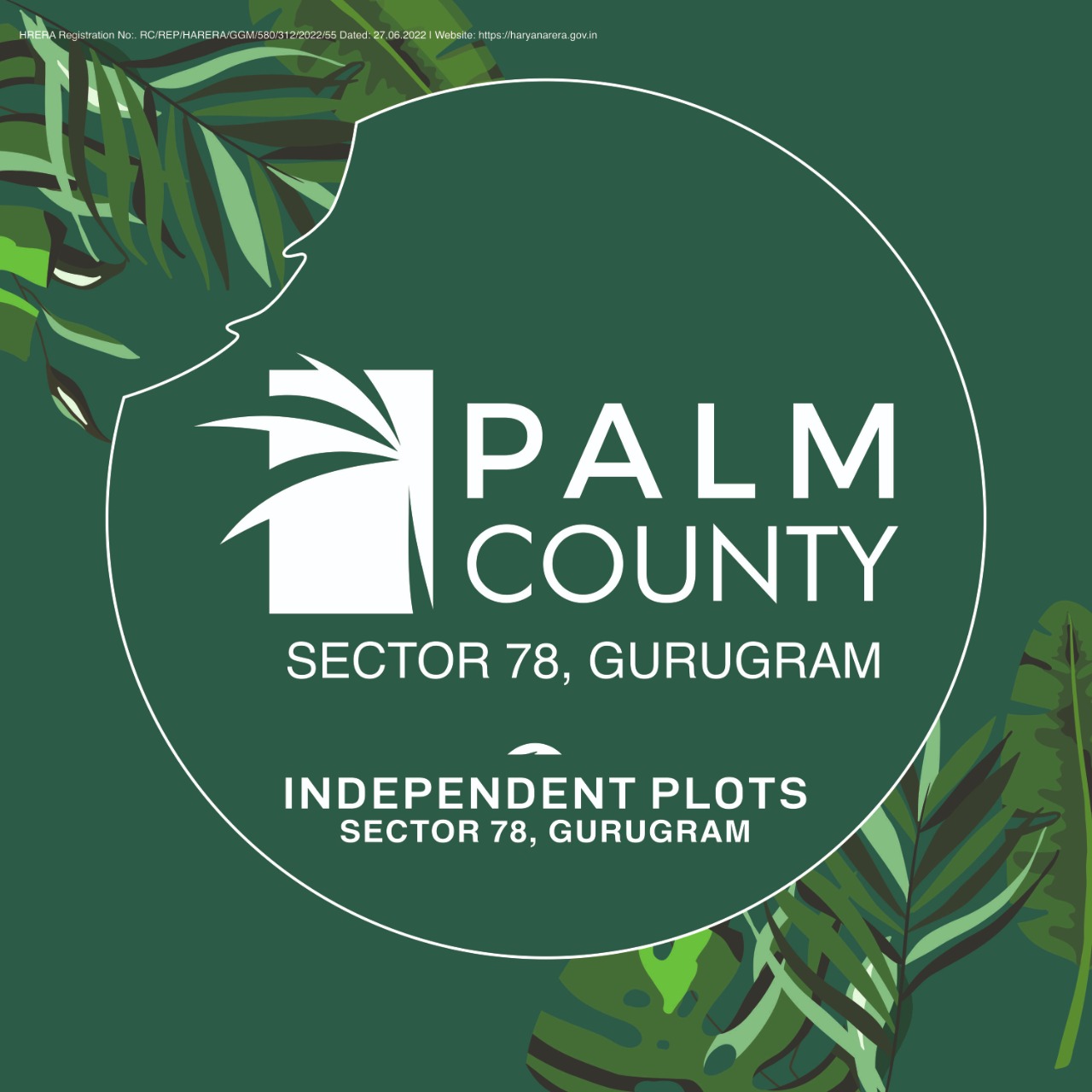 Independent plots at Pyramid Palm County in Sector 78, Gurgaon Update