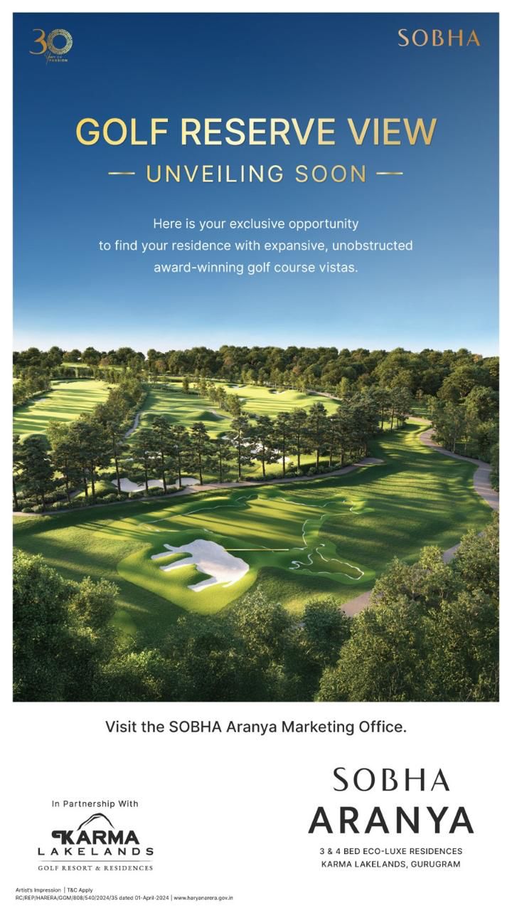 Exclusive Sobha Aranya Residences at Karma Lakelands, Gurugram - Unveiling Soon Update