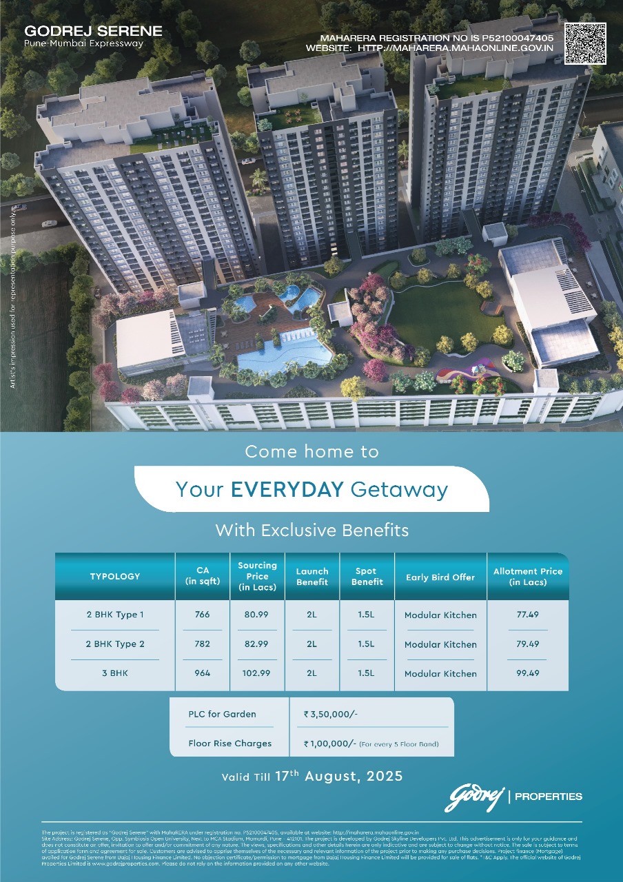 Discover Godrej Serene: Your Dream Getaway on Pune-Mumbai Expressway Update