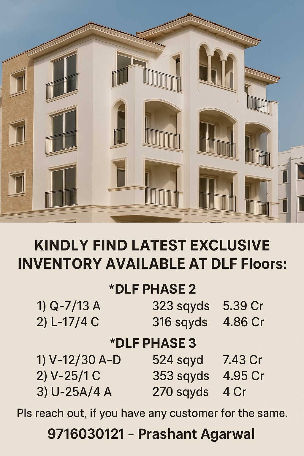 Exclusive Homes in DLF Phase 2 & 3 - Prices Start at 4 Cr Update