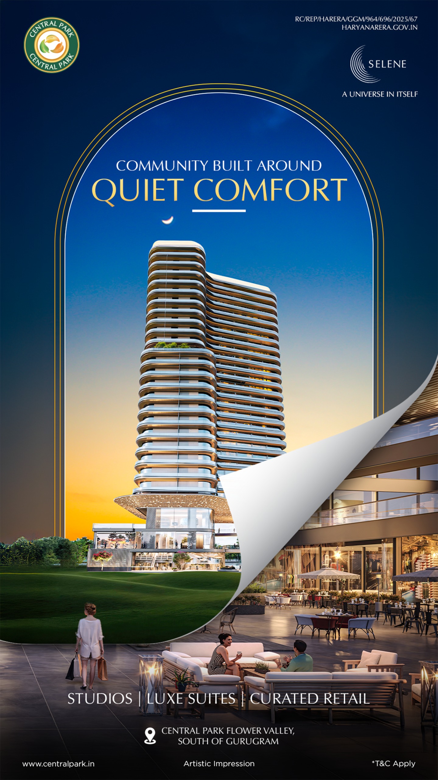 Discover Luxury at Central Park Selene, Gurugram Update
