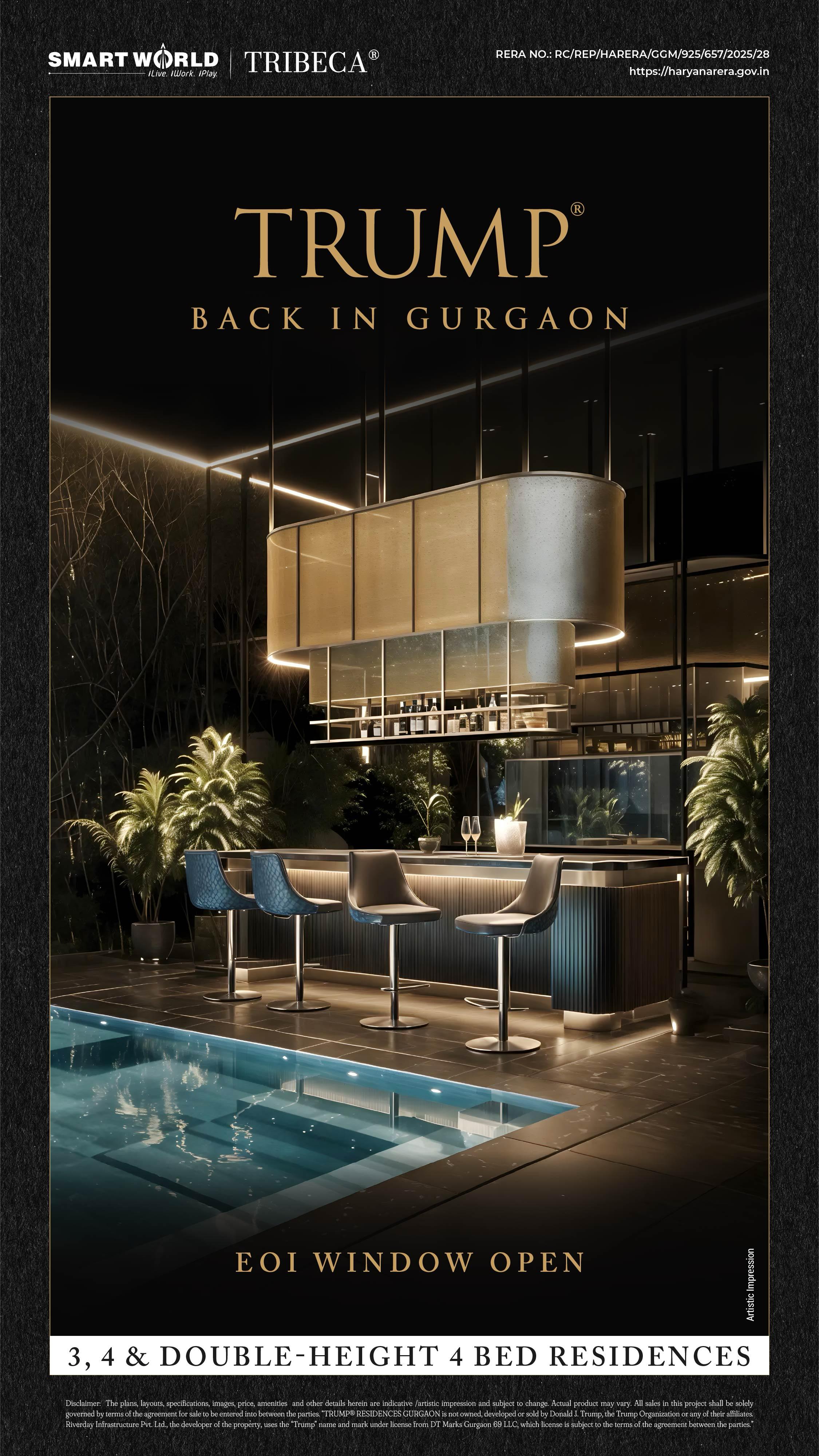 Luxury Living in Gurgaon with Smart World Tribeca Update