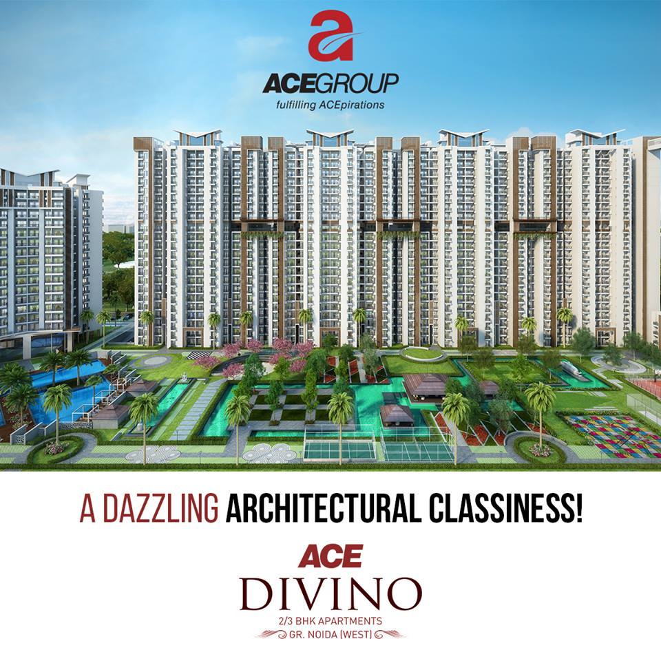 Experience a dazzling architectural classiness at Ace Divino in Noida Update