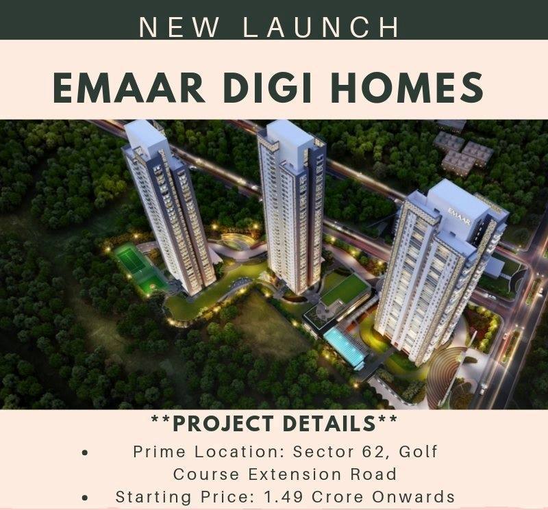New launching at Emaar Digi Homes in Sector 62, Gurgaon Update