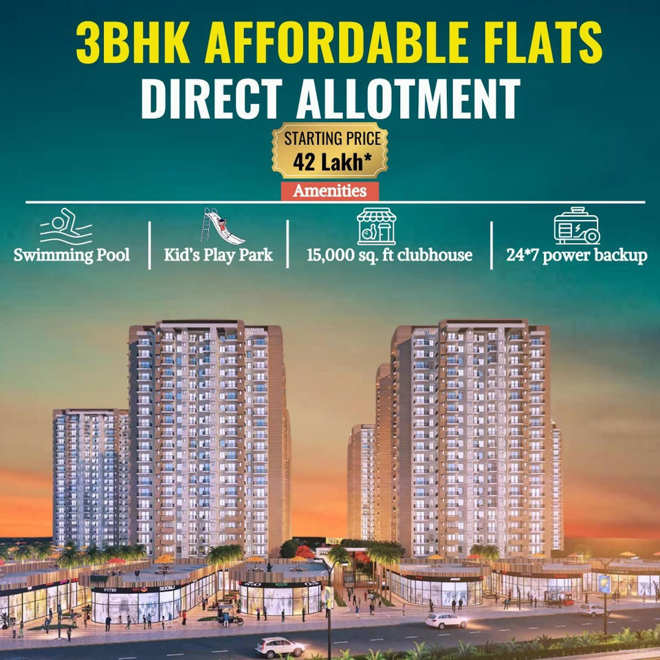 Skyline Harmony: Affordable 3BHK Flats with Direct Allotment in [Location] Update