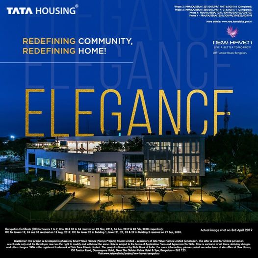 Tata Housing's New Haven: The Pinnacle of Elegance on Off Tumkur Road, Bangalore Update