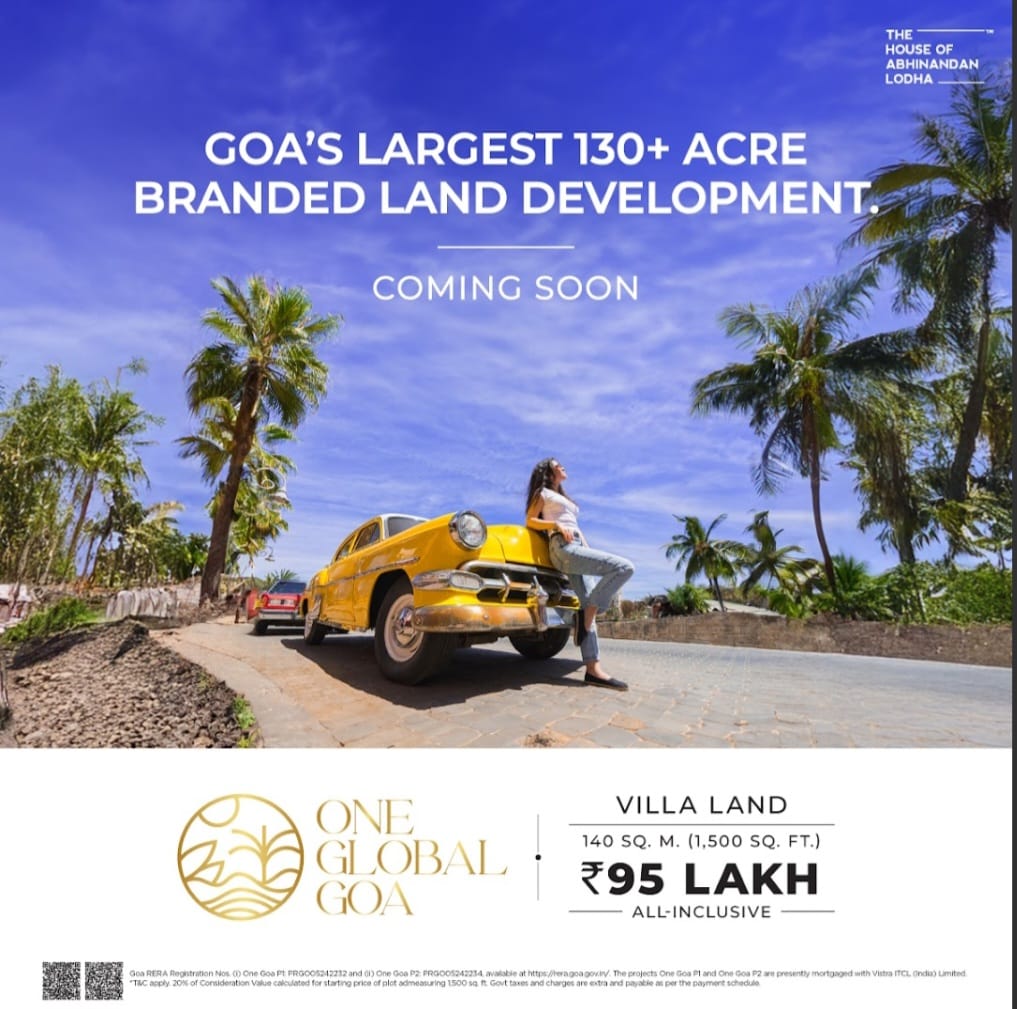 Explore One Global Goa, Villa Land by The House of Abhinandan Lodha Starting at ₹95 Lakh Update