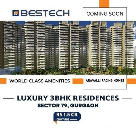 Bestech Altura coming soon, luxury and spacious 3 BHK residences at Sector 79, Gurgaon Update