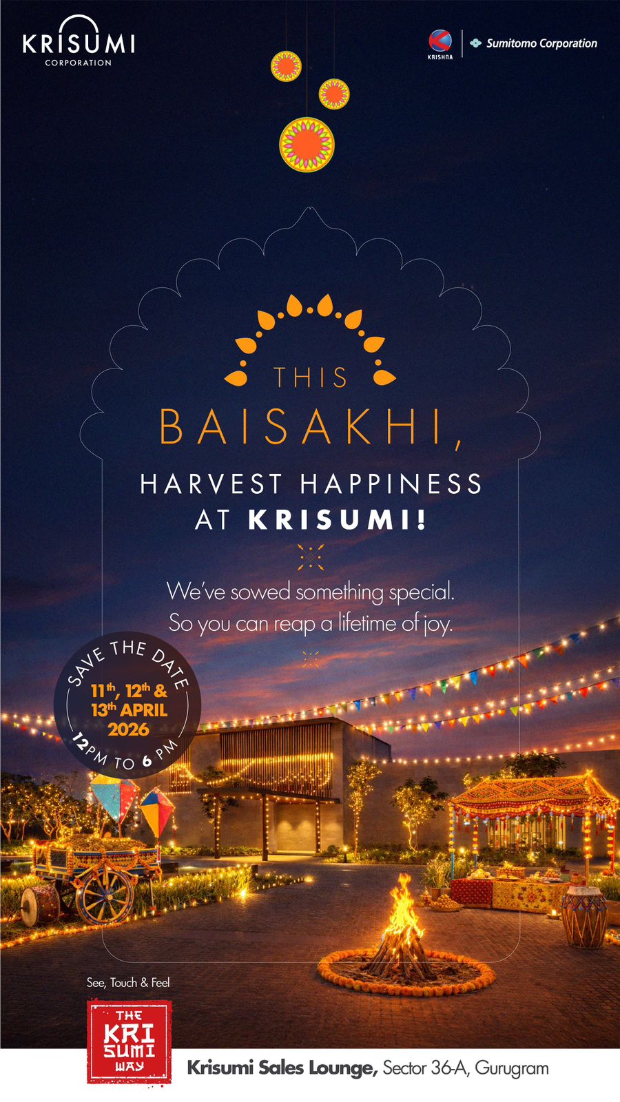 Celebrate Baisakhi at Krisumi || Join Us for Baisakhi Festivities || Discover Joy at Krisumi this Baisakhi Update