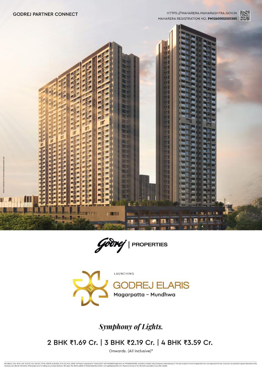 Discover Godrej Elaris: Luxury Living in Magarpatta-Mundhwa from ₹1.69 Cr Update