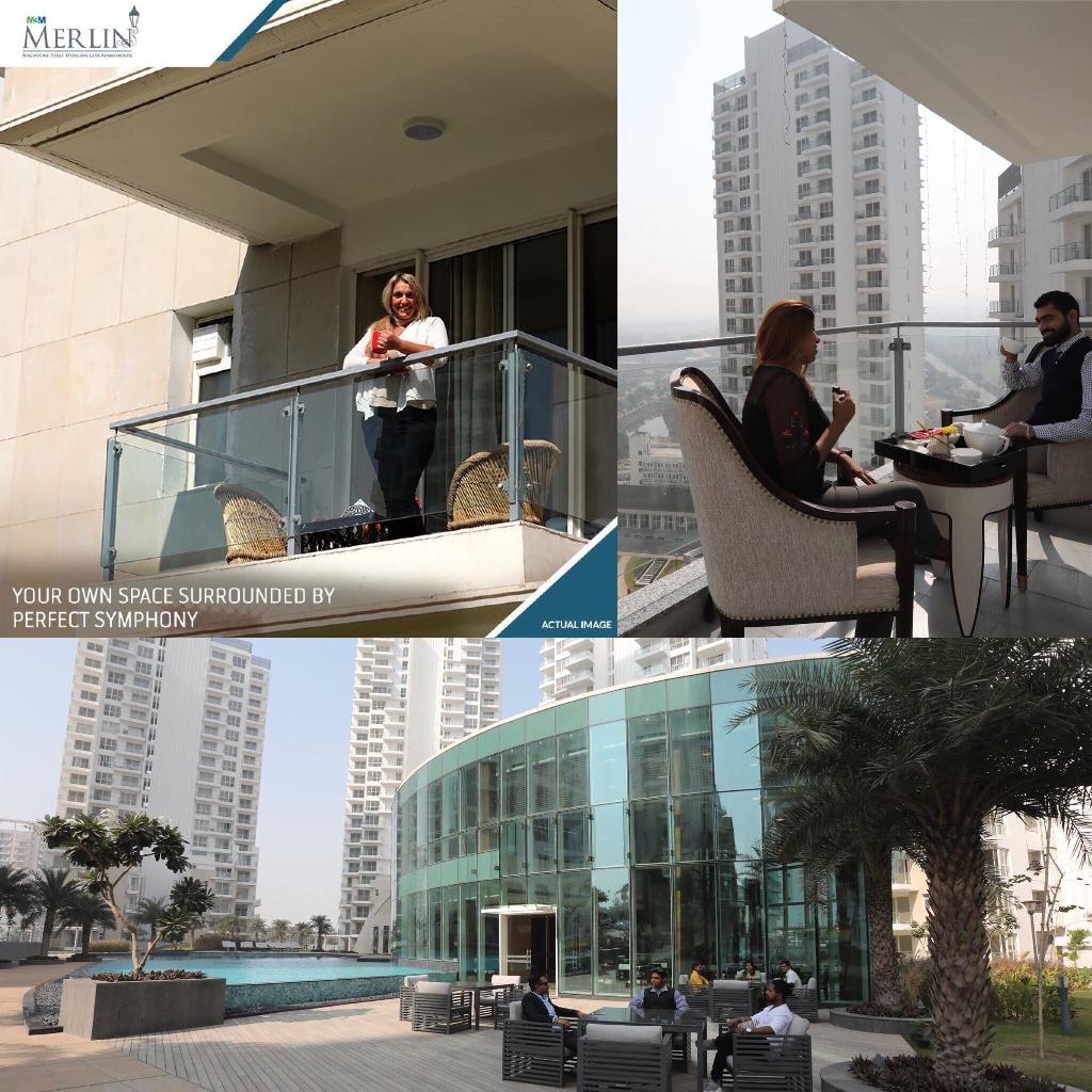 Living space at M3M Merlin inspire you to spend more time admiring the surroundings and soak-in nature in Gurgaon Update