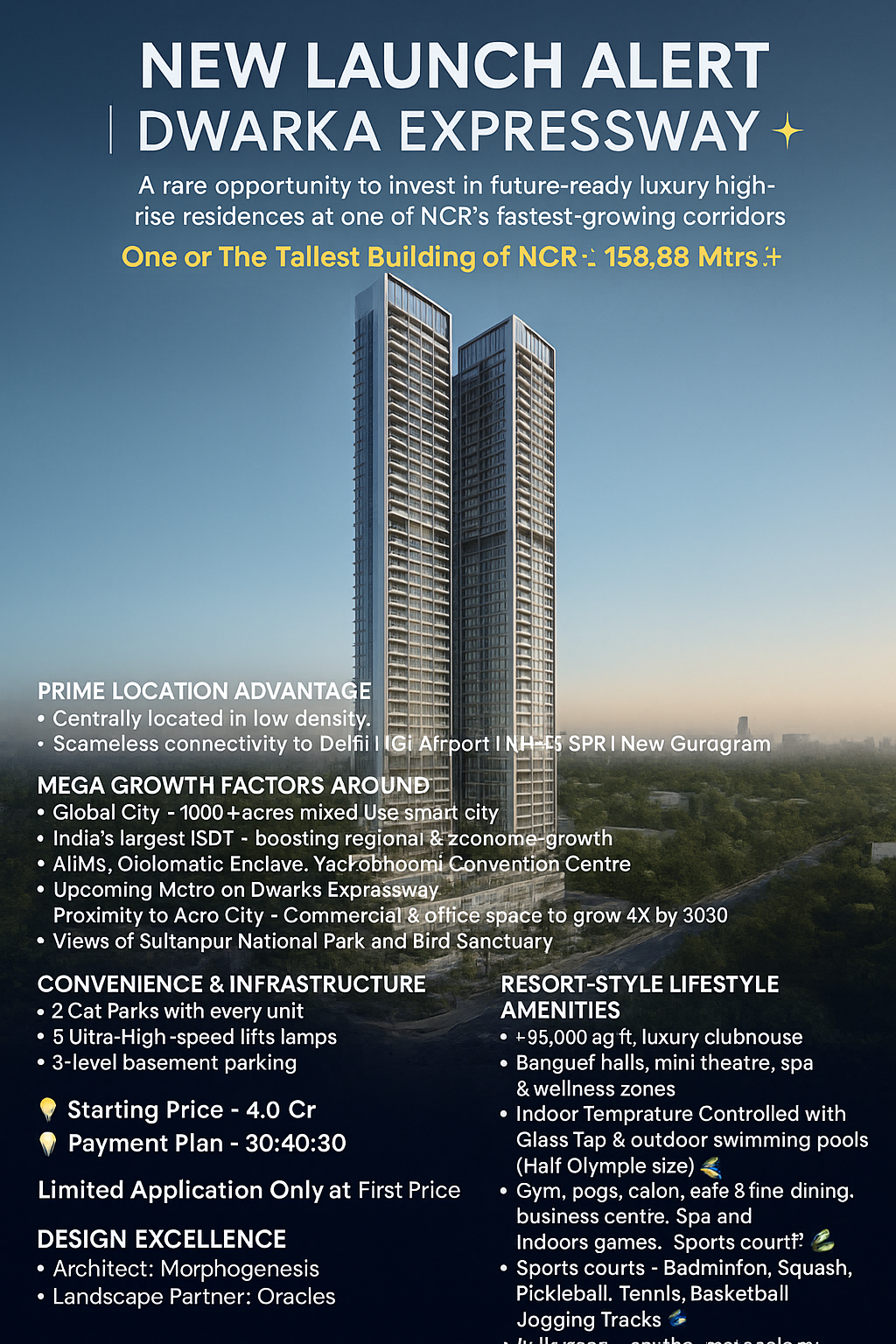 Invest in Luxury High-Rise Residences on Dwarka Expressway Update