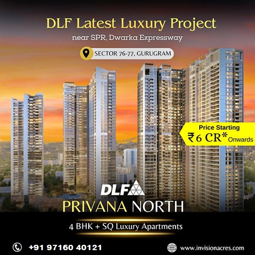 DLF Privana North: Elevating Luxury Living in Sectors 76-77, Gurugram Update