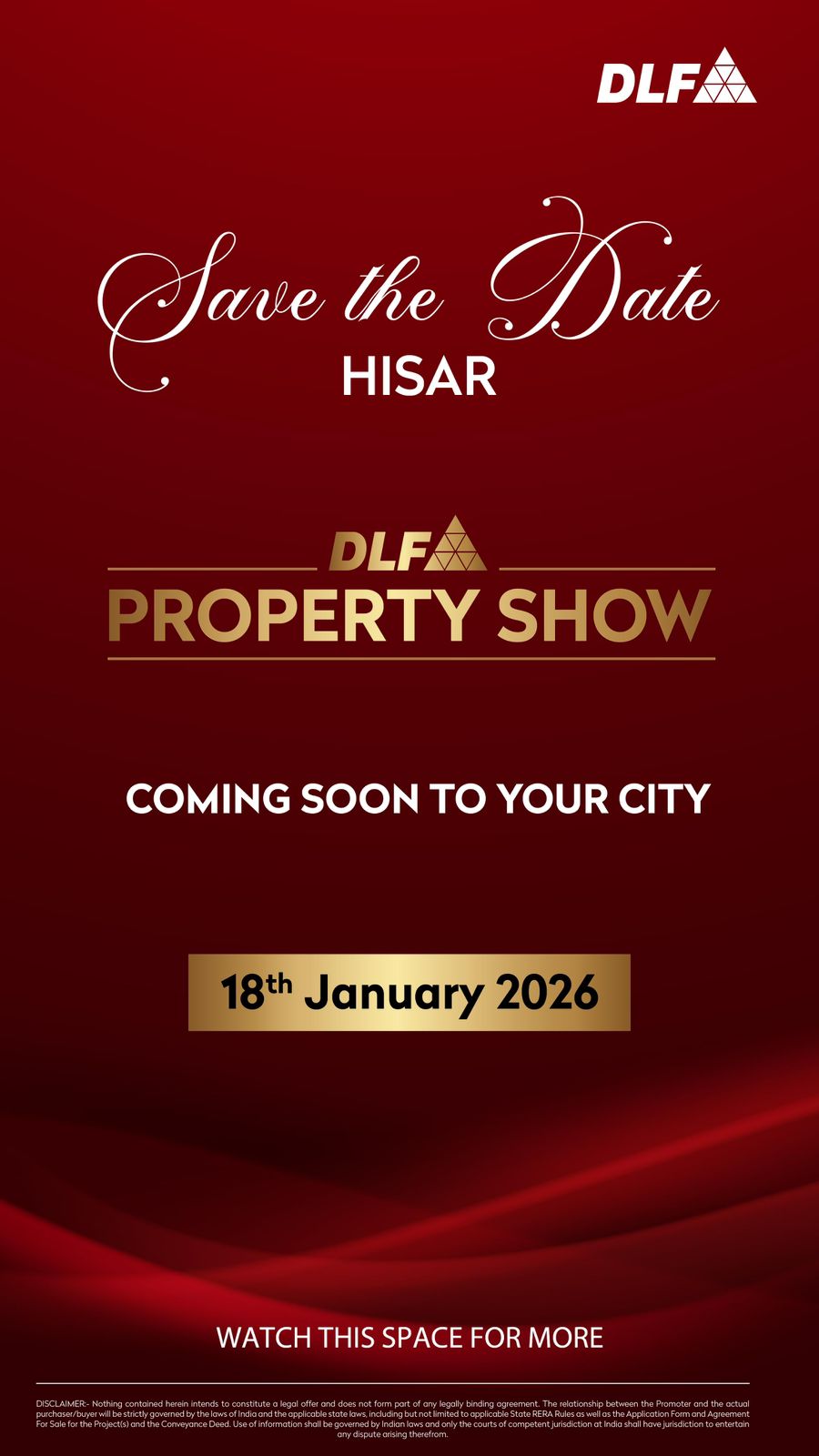 Discover DLF Property Show in Hisar on 18th January 2026 Update