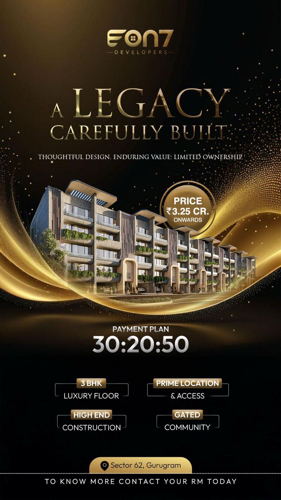 Explore Luxury Living at Eon 7 Developers || Own Your Dream 3 BHK in Gurugram || Secure Your Legacy: Limited Ownership Update