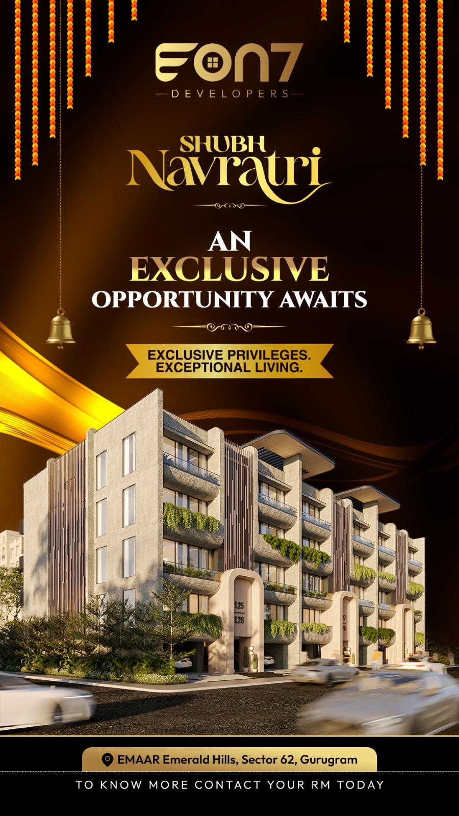 Exclusive Navratri Opportunity with Eon7 Developers || Discover Privileged Living at Emaar Emerald Hills || An Exclusive Offer Awaits in Gurugram photo 1