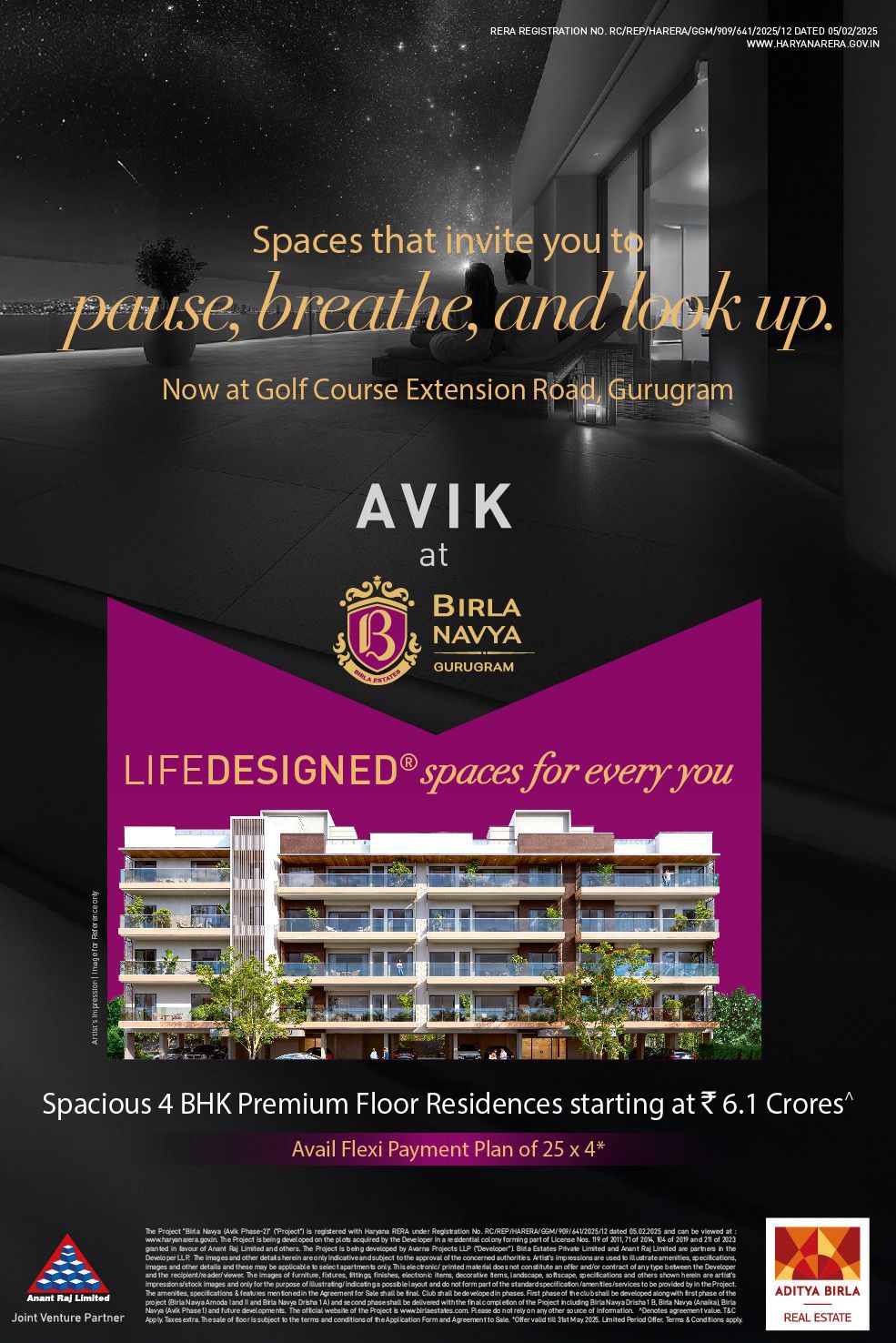 Discover Luxury Living at Avik by Birla Navya in Gurugram, Starting at ₹6.1 Crores Update