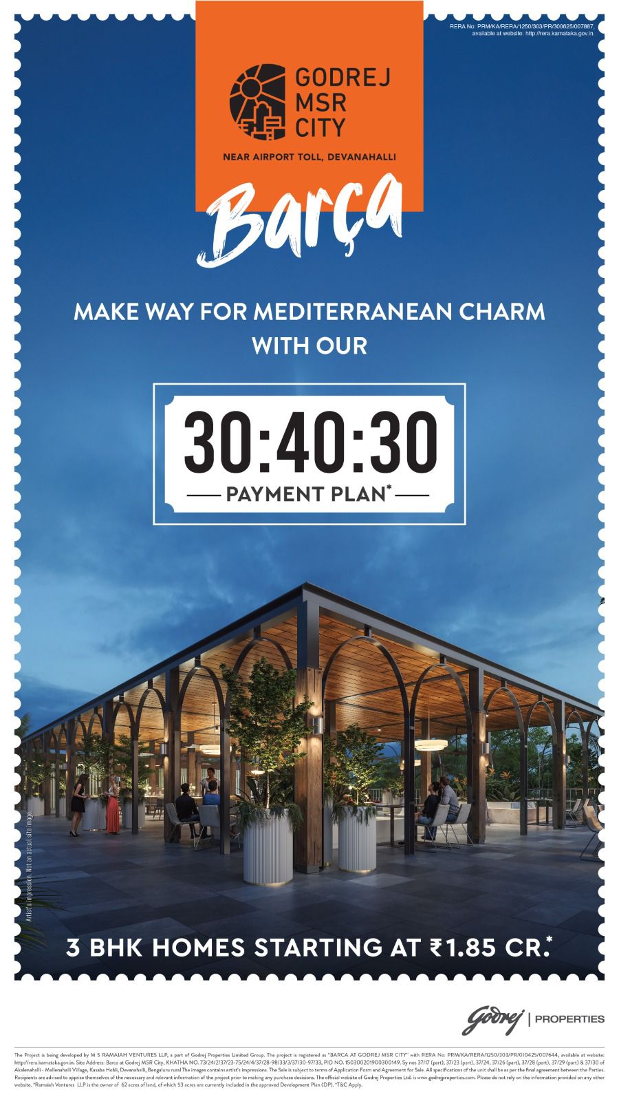 Discover Mediterranean Charm at Godrej MSR City – Devanahalli Update