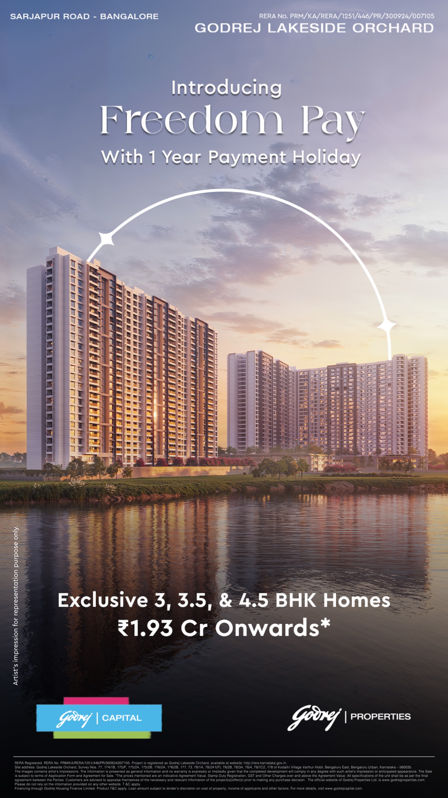 Explore Luxury Living at Godrej Lakeside Orchard, Sarjapur Road, Bangalore - From ₹1.93 Cr Update