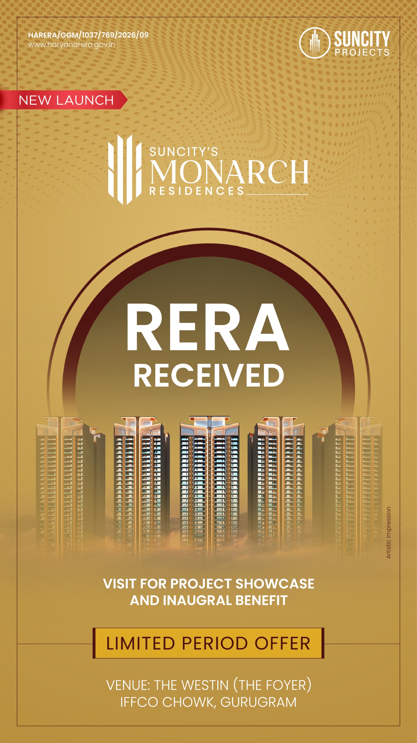 Explore Luxury Living at Suncity's Monarch Residences, Gurugram Update