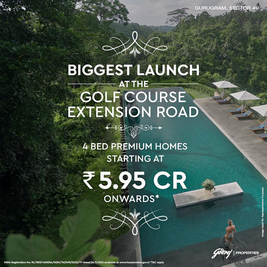 The Grand Unveiling: Premium 4-Bed Homes on Golf Course Extension Road, Gurugram Update