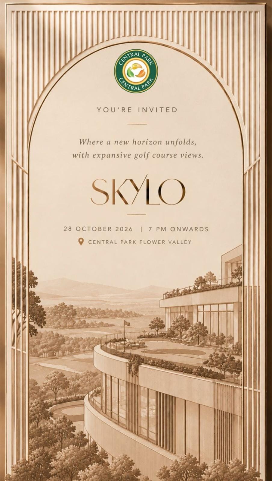 Join Us for SKYO's Exclusive Event || Discover SKYO at Central Park Flower Valley || Experience SKYO's Golf Course Views photo 1