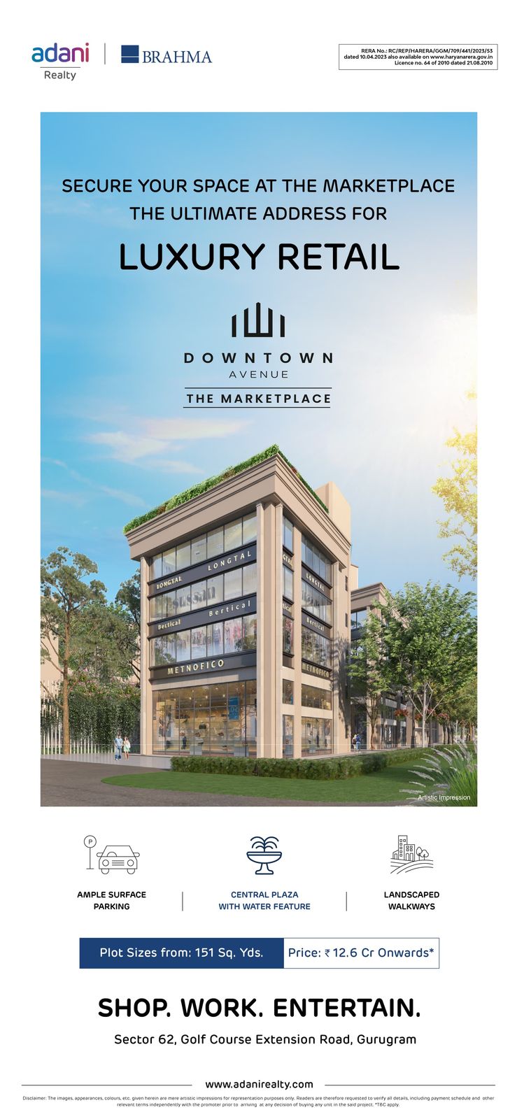 Secure Your Spot at Downtown Avenue, Gurugram - Plots from ₹12.6 Cr Update