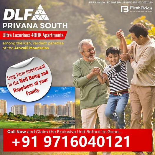 DLF Privana South: Nestled in Nature's Lap, 4BHK Luxury in the Aravallis Update