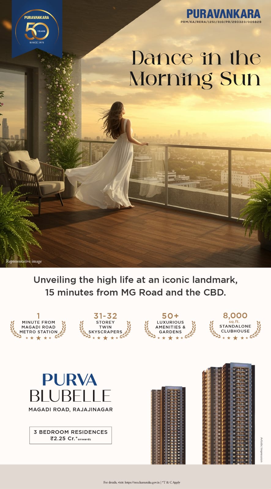 Discover Luxury at Purva Blubelle, Magadi Road, Starting ₹2.25Cr Update