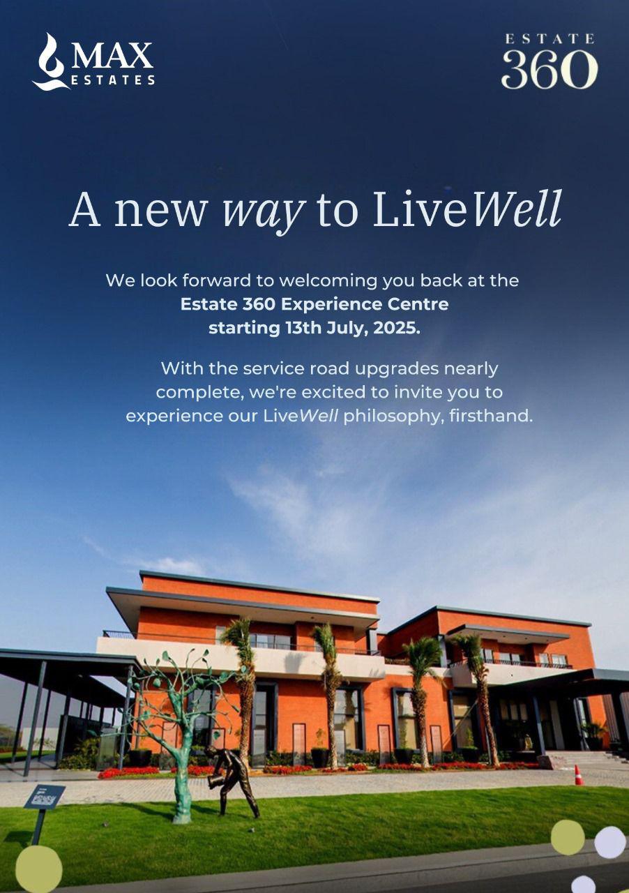 Experience Estate 360 by Max Estates from July 13, 2025, Near You Update