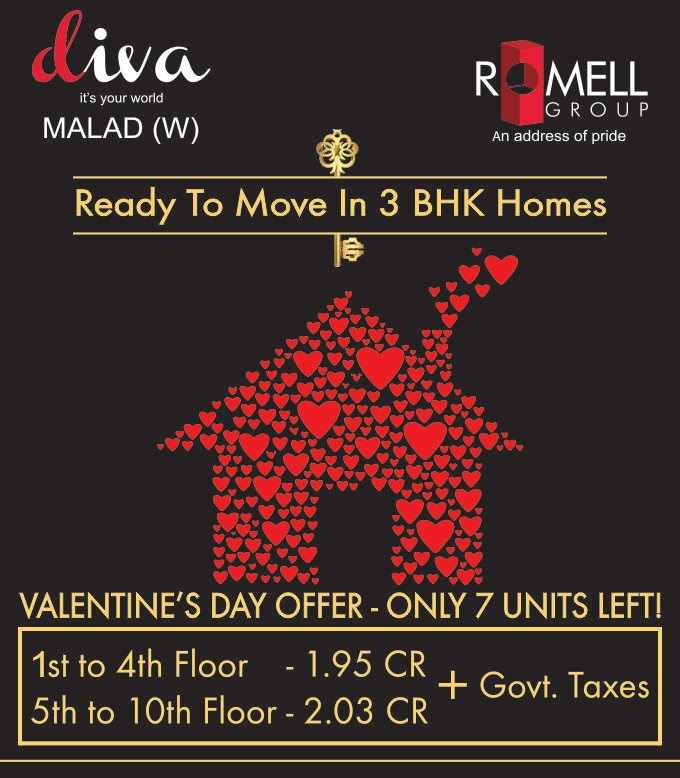 Grab Valentine's Day offer at Romell Diva in Mumbai Update