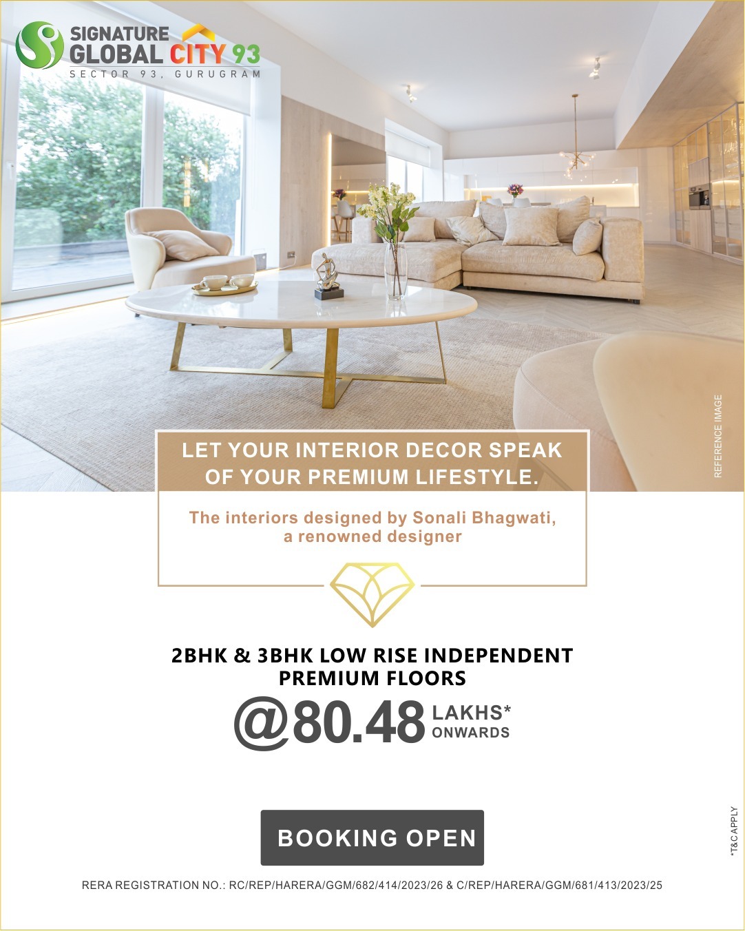 Book your dream home at Signature Global City 93, Sector 93, Gurgaon Update