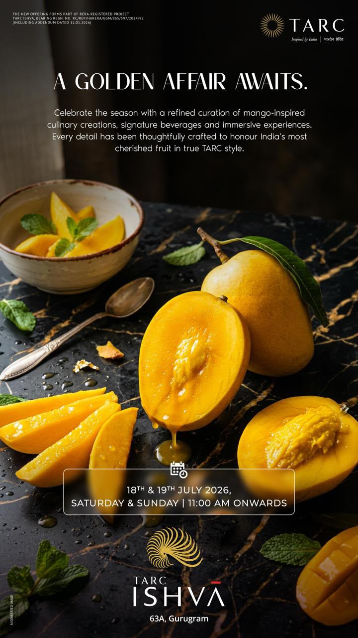 Join the Golden Affair at TARC Ishva || Celebrate with TARC in Gurugram || Mango-Inspired Event at TARC Ishva Update