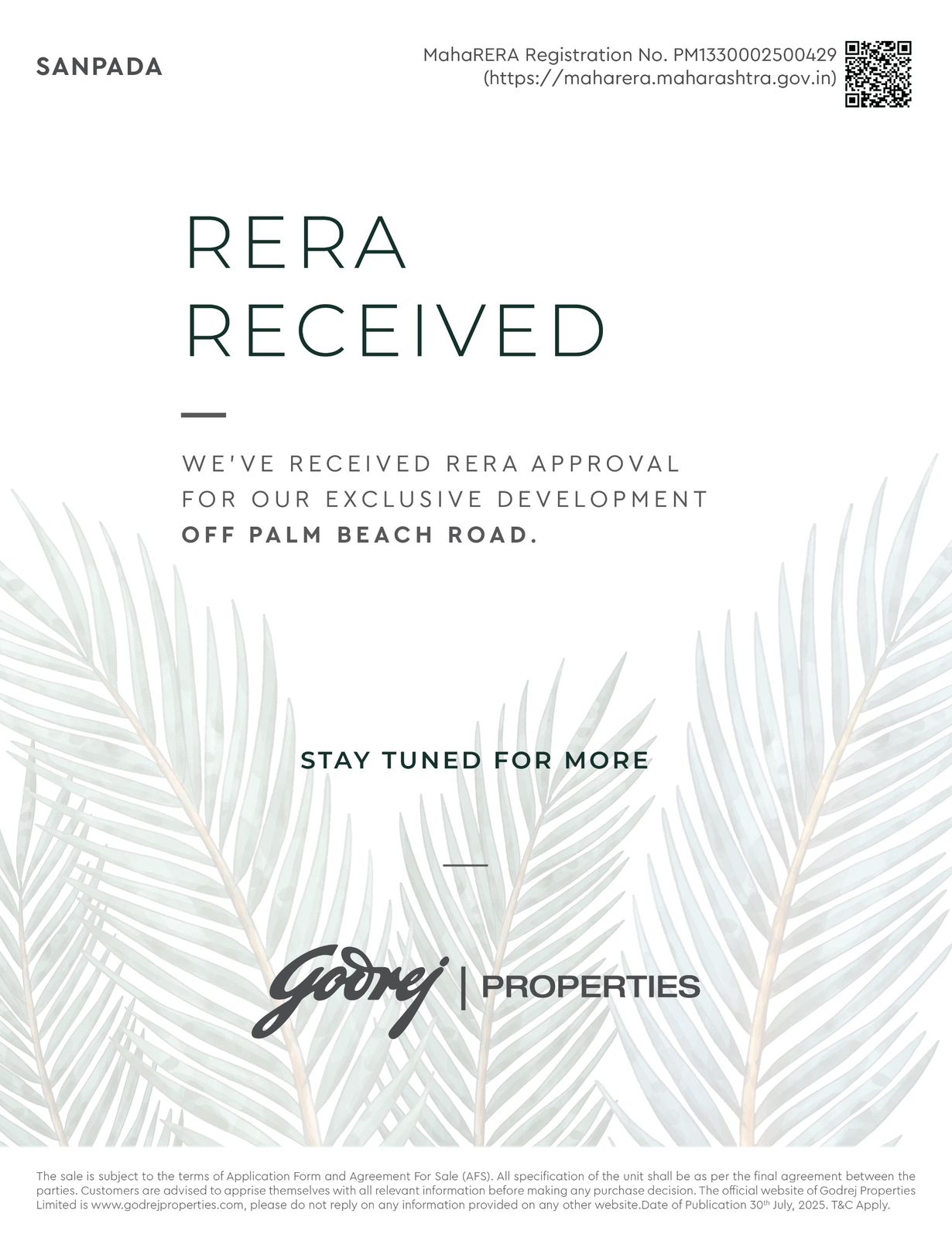 Godrej Properties Sanpada: Luxury Living Off Palm Beach Road! Update