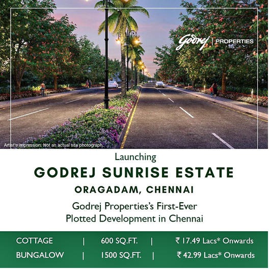 Godrej Sunrise Estate: Premier Plotted Development Launch in Oragadam, Chennai Update