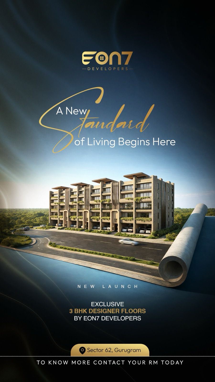 Discover Eon7's New Launch in Sector 62 || Exclusive 3 BHK Designer Floors Available Now || Experience a New Standard of Living with Eon7 Update