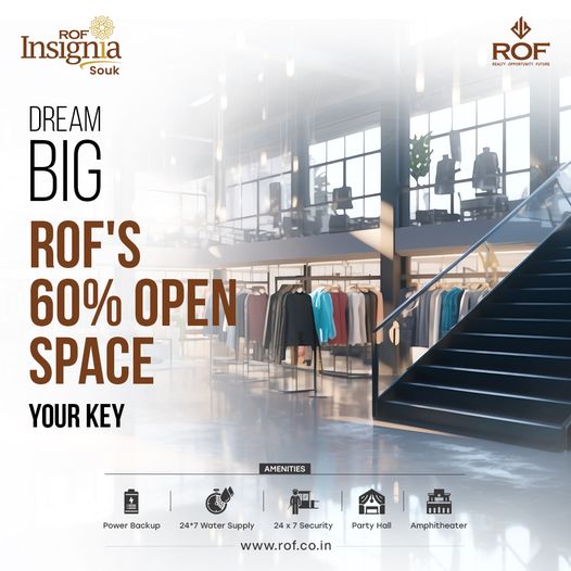 ROF Insignia Souk: Your Gateway to Spacious Living in the Heart of the City Update