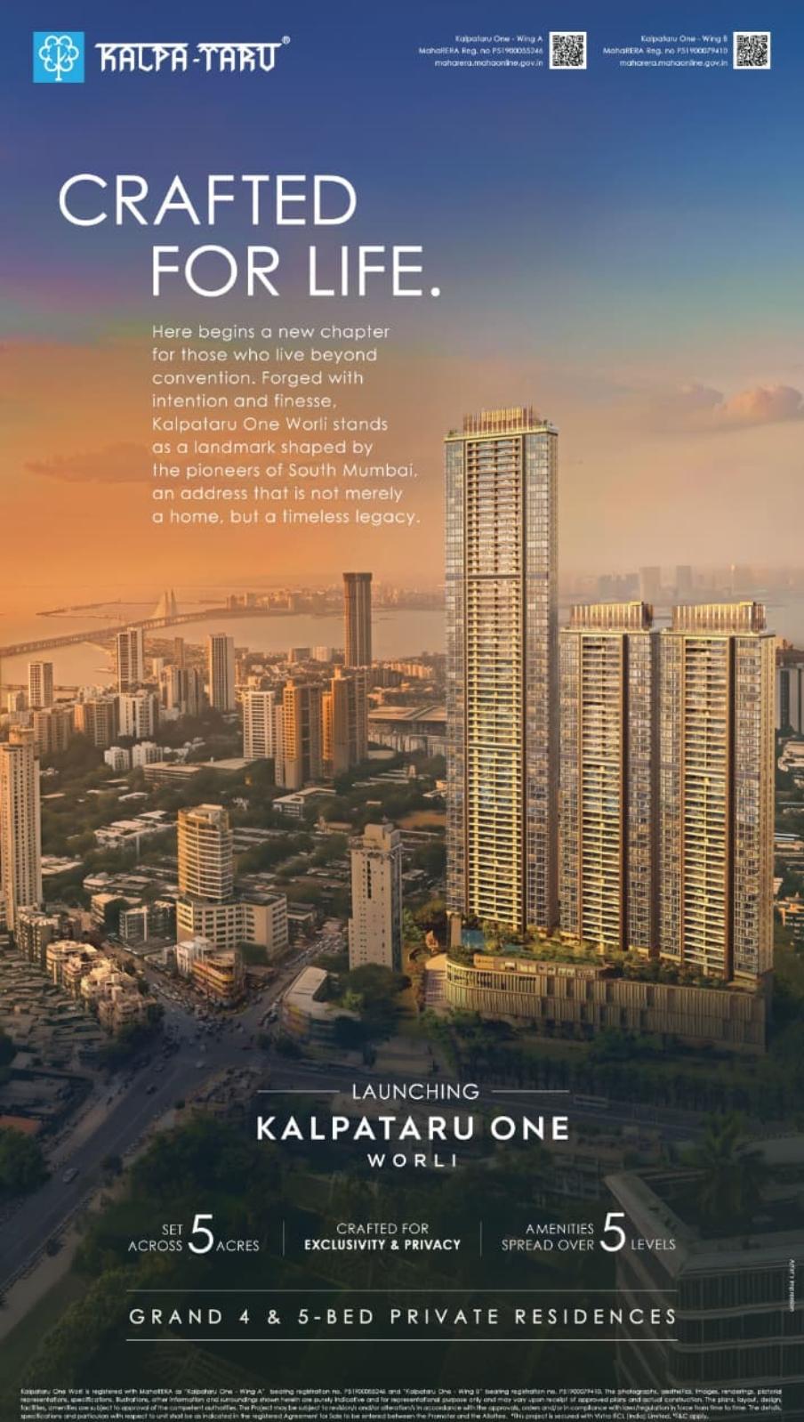 Discover Kalpataru One Worli || Launching Kalpataru One in South Mumbai || Experience Luxury at Kalpataru One Update