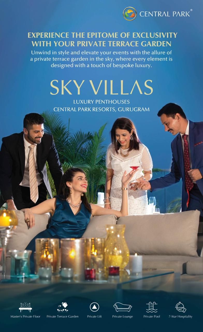 Experience Ultimate Luxury Living at Central Park's Sky Villas in Gurugram Update