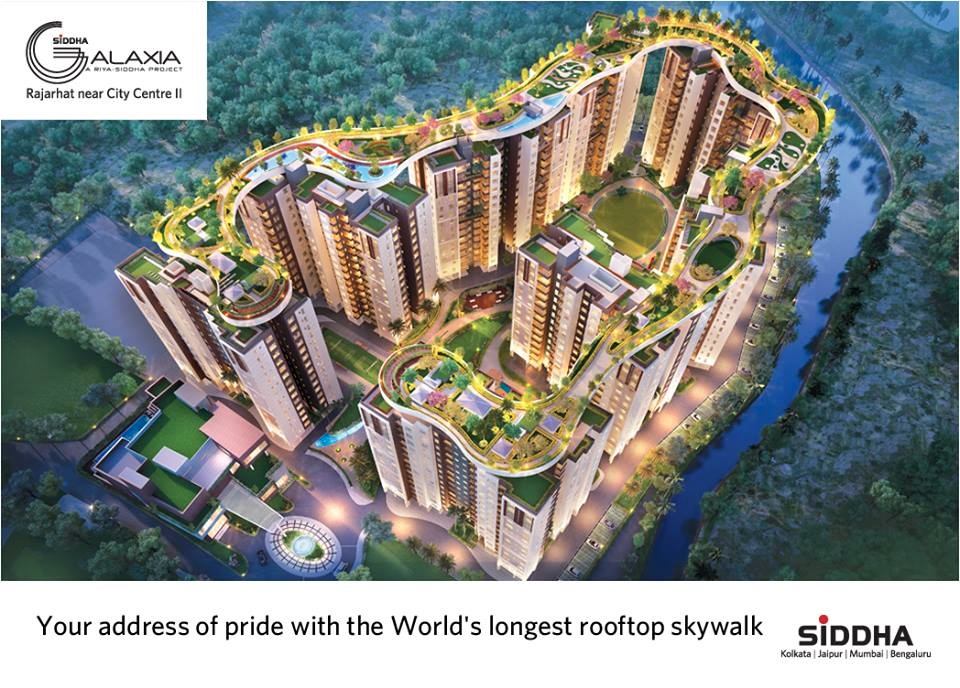 World's longest skywalk rooftop in Siddha Galaxia Update
