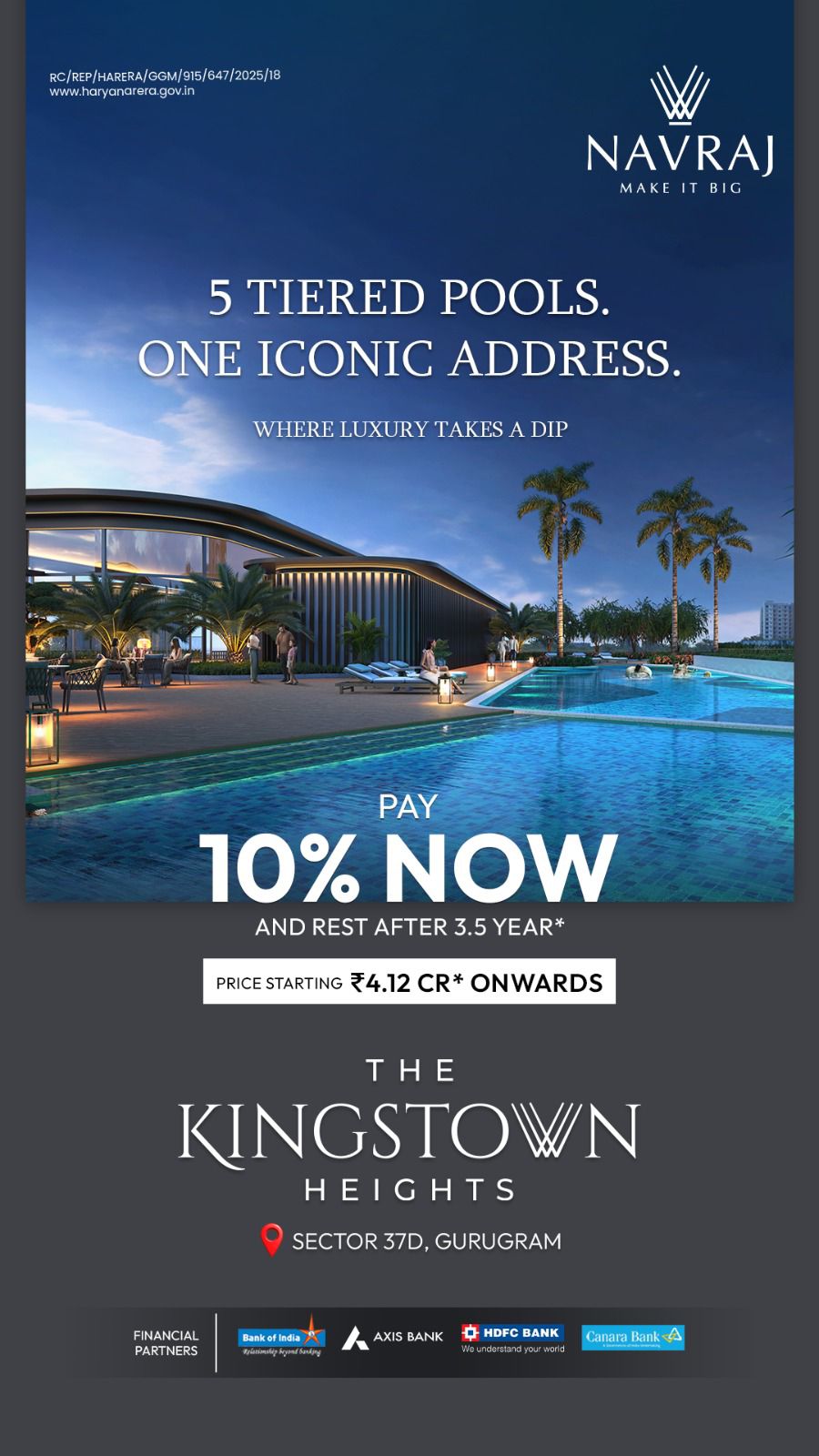 Exclusive Payment Plan at The Kingstown Heights || Discover Luxury Living in Gurugram || Book Now, Pay Later at The Kingstown Heights Update