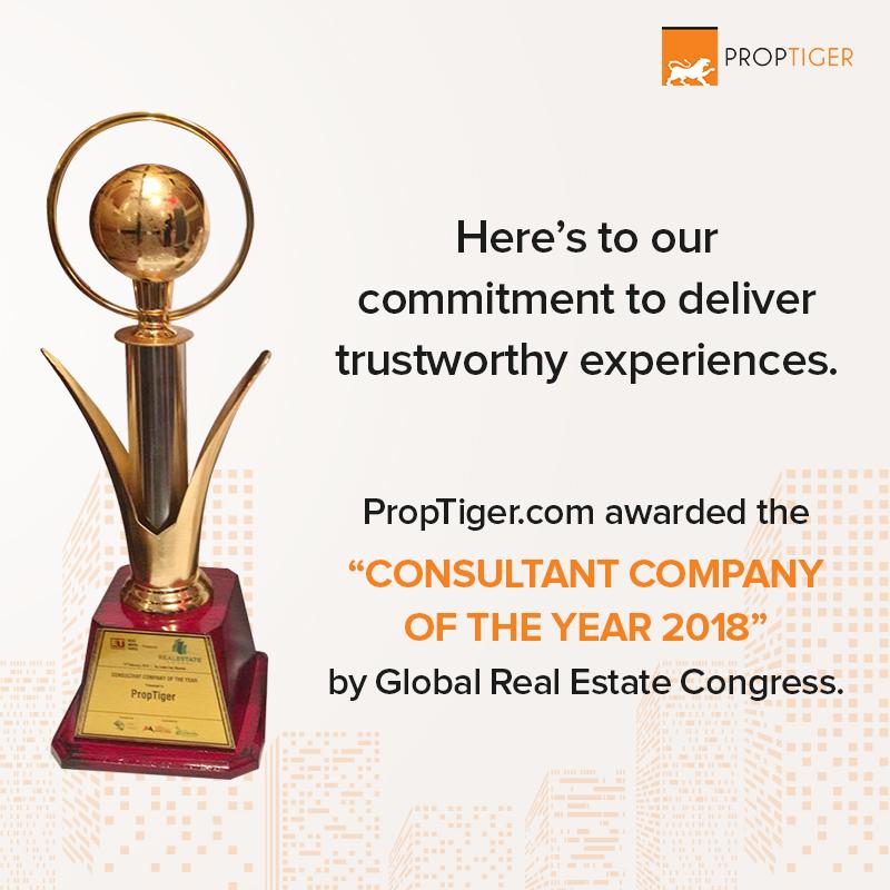 PropTiger awarded Consultant Company of the Year 2018 by Global Real Estate Congress Update