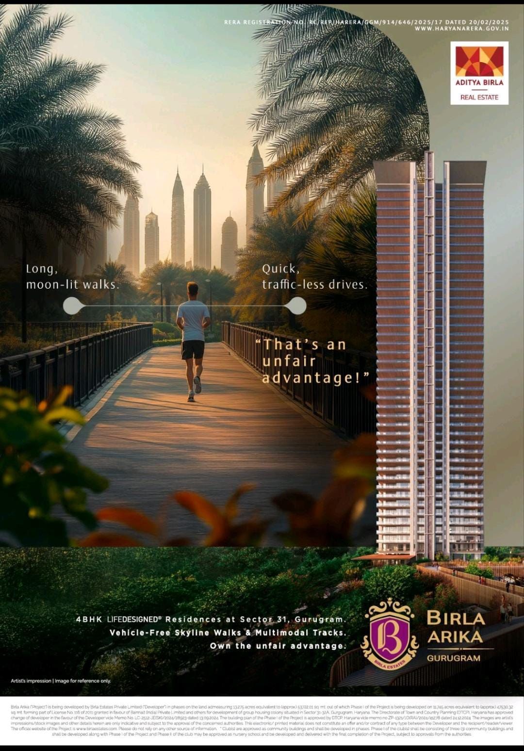 Discover Luxury at Birla Arika, 4BHK+Staff Residences in Central Gurgaon Update