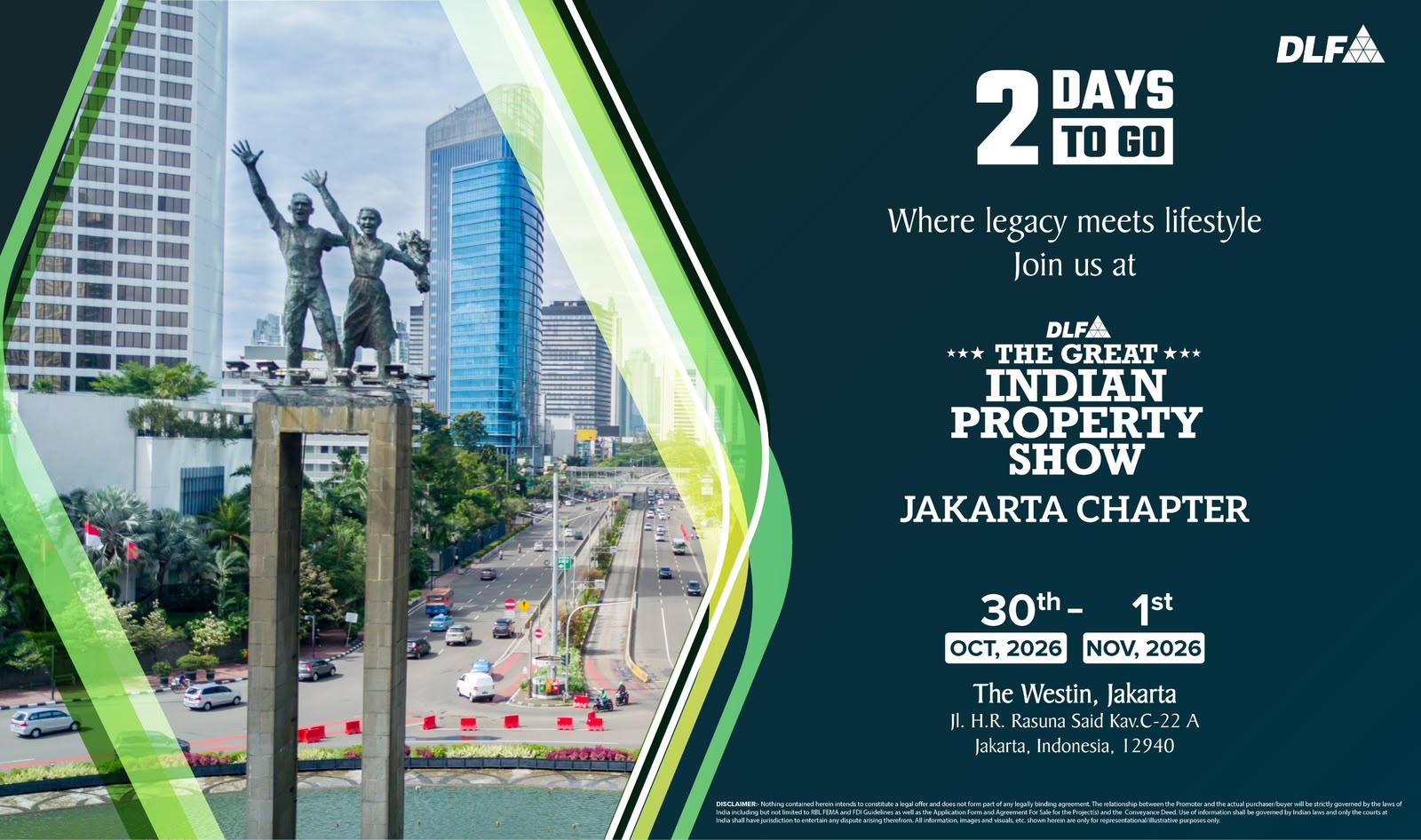Join Us in Jakarta - DLF Property Show 2026 || 2 Days to Go for DLF's Jakarta Event || Explore DLF Projects in Jakarta - Limited Time photo 1