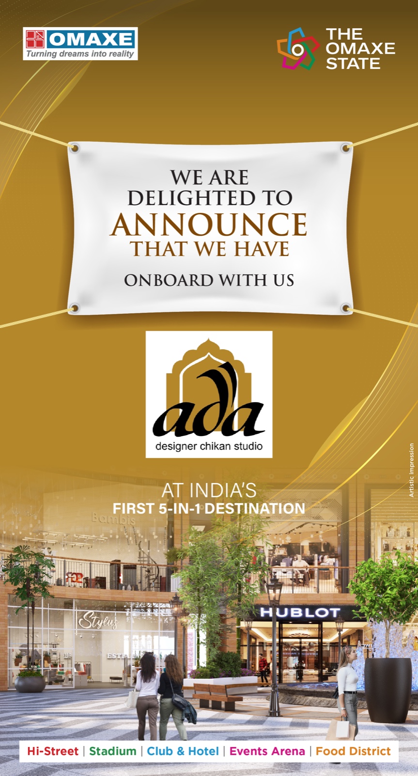 Omaxe The Omaxe State, India's First 5-in-1 Destination, Lucknow Update