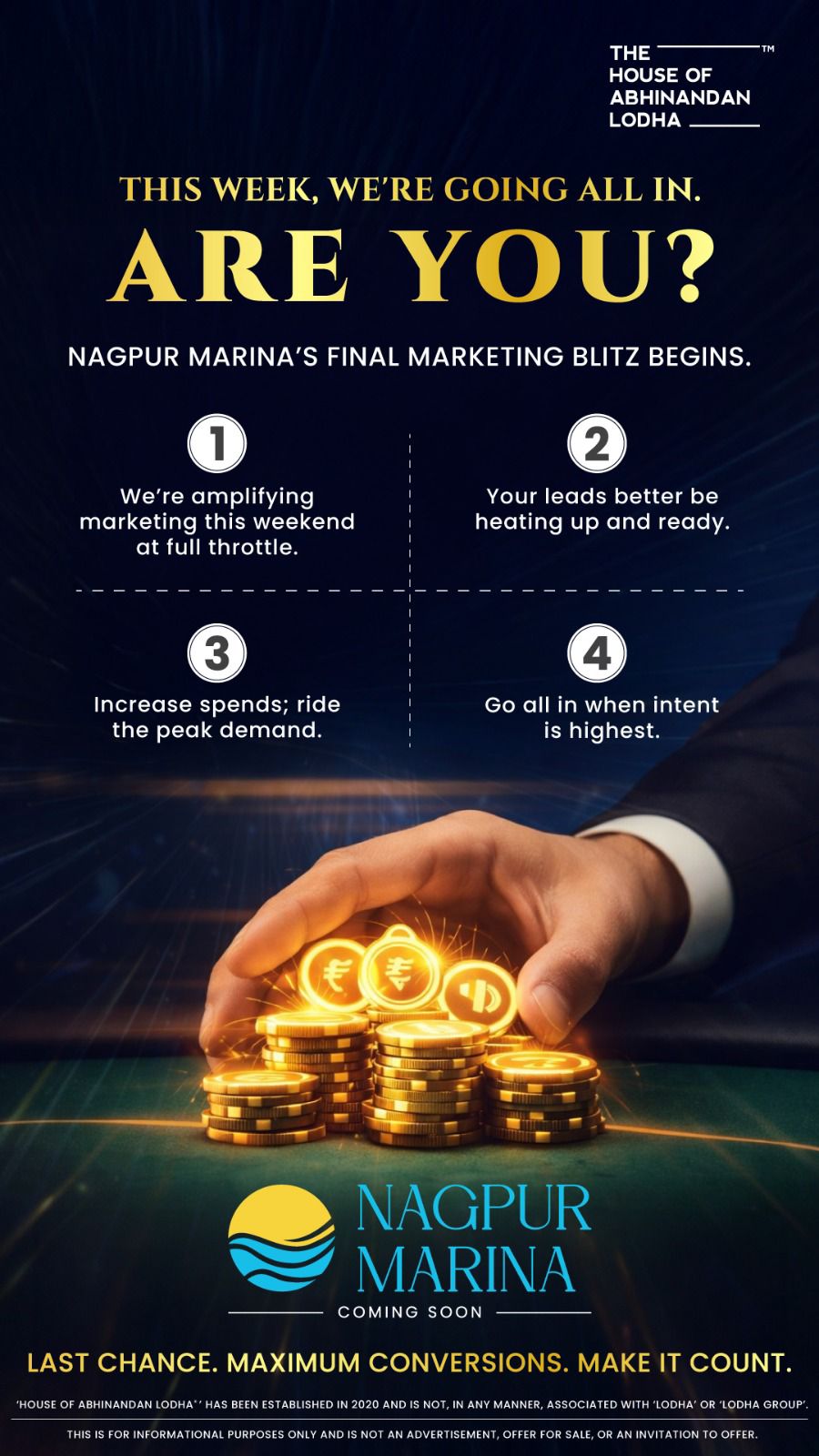 Don't Miss Out on Your Dream Home at Nagpur Marina, The House of Abhinandan Lodha Announces Final Marketing Blitz Update