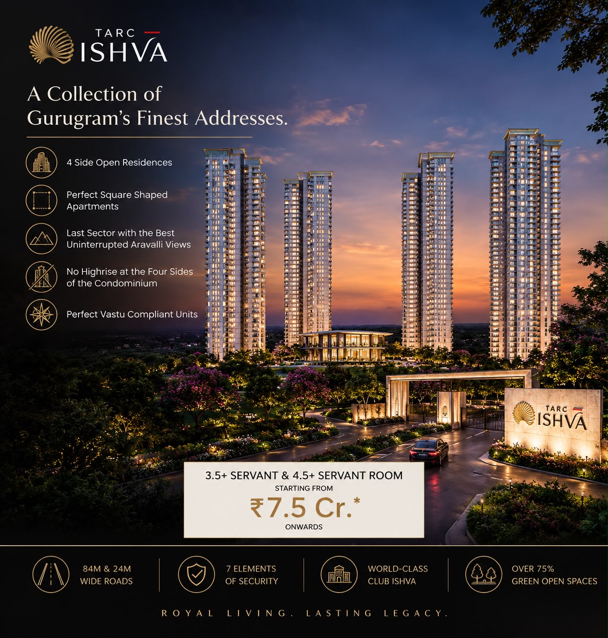Explore Gurugram's Finest at TARC Ishva || Discover Luxury Living at TARC Ishva, Gurugram || Own Your Dream Home at TARC Ishva, Gurugram Update