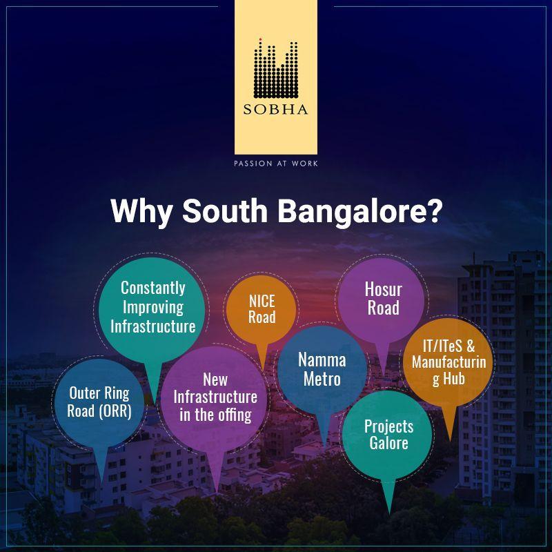 Reasons why your new home should be in South Bangalore? Update